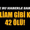 Fransa'da korkunç kaza! 42 ölü