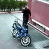Motosiklet hırsızı tuvalette yakalandı