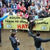 Ödemiş'te 'altın madenine hayır' eylemi Ödemiş'te 'altın madenine hayır' eylemi