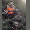 453 kiloluk domuzu görenler gözlerine inanamadı 453 kiloluk domuzu görenler gözlerine inanamadı