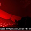 BIST100 yüzde 1.09 yükseldi, dolar 7.87 lirada