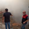 Depoda çıkan yangın söndürüldü Depoda çıkan yangın söndürüldü