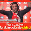 Fransız spikerin Burak'ın golüne tepkisi