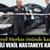 AK Partili vekil trafik kazası geçirdi!