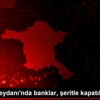 Kızılay Meydanı nda banklar, şeritle kapatıldı Kızılay Meydanı nda banklar, şeritle kapatıldı