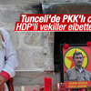 HDP'li vekiller terörist cenazesine katıldı HDP'li vekiller terörist cenazesine katıldı