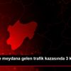 Kayseri de meydana gelen trafik kazasında 3 kişi yaralandı