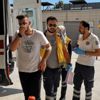 Uygulama yapan trafik polisine çarpıp yaraladı Uygulama yapan trafik polisine çarpıp yaraladı