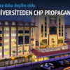Turgut Özal Üniversitesi’nde CHP propagandası Turgut Özal Üniversitesi’nde CHP propagandası