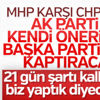 CHP, 21 günlük askerlik süresinin kalkmasını istiyor