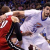 Enes Kanter'den müthiş performans