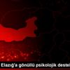 İzmir den Elazığ a gönüllü psikolojik destek