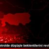Tüpraş petrolde düşüşle beklentilerini revize etti Tüpraş petrolde düşüşle beklentilerini revize etti