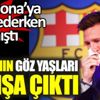 ﻿Messi'nin göz yaşları satışa çıktı