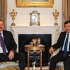 Davutoğlu Azerbaycan Cumhurbaşkanı ile görüştü Davutoğlu Azerbaycan Cumhurbaşkanı ile görüştü