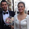 Ünlü çift evlendi Ünlü çift evlendi