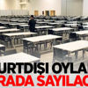 Yurtdışı oyları burada sayılacak Yurtdışı oyları burada sayılacak