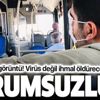 Son dakika: Bu kadarına da pes: Otobüste yolculuk yaptı, maskeyle ağzı ve burnu yerine gözlerini kapattı