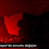 Menemenspor da zorunlu değişim Menemenspor da zorunlu değişim