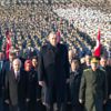 Cumhuriyetimizin kurucusu Atatürk için Anıtkabir'de tören