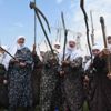 Meralarına müze yapılmasını istenmeyen teyzeler yolu kesti Meralarına müze yapılmasını istenmeyen teyzeler yolu kesti