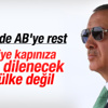 Erdoğan'dan Cibuti'de Avrupa'ya rest