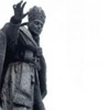 İstanbul'un göbeğinde bir Papa heykeli İstanbul'un göbeğinde bir Papa heykeli