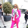 Demet Akalın pembeliğiyle göz doldurdu Demet Akalın pembeliğiyle göz doldurdu
