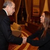 Niran Ünsal sonunda Erdoğan ile görüştü ! Niran Ünsal sonunda Erdoğan ile görüştü !