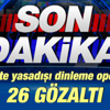 İzmir merkezli 11 ilde yasadışı dinleme operasyonu