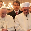 Papa Francesco'dan Sultanahmet Camii'nde dua Papa Francesco'dan Sultanahmet Camii'nde dua
