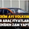 2020 Ekim ayı Volkswagen sıfır araç fiyatlarına yeniden zam yaptı! Volkswagen Yeni Passat, Golf, Polo, Tiguan, fiyatları kaç TL?