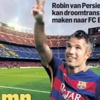 Hollanda'da manşetler değişti! Barça & RvP
