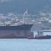 ÇANAKKALE Çekilerek tersaneye götürülen tanker, Çanakkale ...