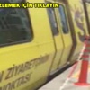 Kapılar açılmadı yolcular metroda mahsur kaldı Kapılar açılmadı yolcular metroda mahsur kaldı