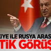 Türkiye ile Rusya arasında kritik görüşme Türkiye ile Rusya arasında kritik görüşme