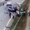 Otoyolda yarış ölümle bitti Otoyolda yarış ölümle bitti