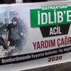 İdlib deki saldırılar protesto edildi İdlib deki saldırılar protesto edildi