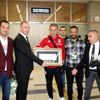 Beşiktaş, Konya da coşkuyla karşılandı Beşiktaş, Konya da coşkuyla karşılandı