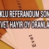 Selçuklu referandum sonuçları Konya Selçuklu seçim evet hayır oy oranları