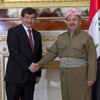 Davutoğlu, Barzani ile görüştü