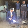 Aydın, 1 Mayıs’ta Kaynak Yaptı, Demir Dövdü Aydın, 1 Mayıs’ta Kaynak Yaptı, Demir Dövdü