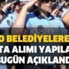 Bugün açıklandı! Ankara ve İstanbul belediyelerine zabıta memur alımı yapacak! Zabıta alım şartları nedir?
