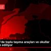 Çanakkale de toplu taşıma araçları ve okullar dezenfekte ... Çanakkale de toplu taşıma araçları ve okullar dezenfekte ...
