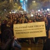 İstanbul'da zeytin dallı protesto