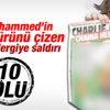 Paris'te mizah dergisine saldırı
