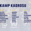 Fenerbahçe'nin kamp kadrosu belli oldu