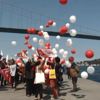 İstanbul boğazında 'hayır' zinciri İstanbul boğazında 'hayır' zinciri