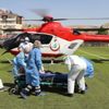 Solunum yetmezliği çeken koronavirüs hastasının imdadına ambulans uçak yetişti Solunum yetmezliği çeken koronavirüs hastasının imdadına ambulans uçak yetişti
