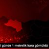 Kanada, 1 günde 1 metrelik kara gömüldü